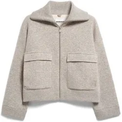 ARMEDANGELS Jacke COTTON-WOOL hellgrau   XL damen