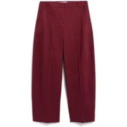 ARMEDANGELS Hose Barrel Leg dunkelrot   S damen