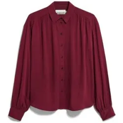 ARMEDANGELS Bluse EFINARAA dunkelrot   XS Damen