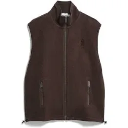 ARMEDANGELS Fleecegilet  braun   L Damen