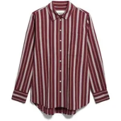 ARMEDANGELS Bluse  dunkelrot   XS damen
