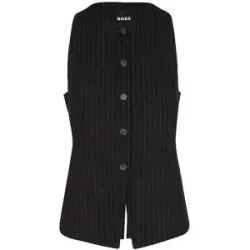 Boss Gilet Slim Fit JULERAN schwarz   38 damen