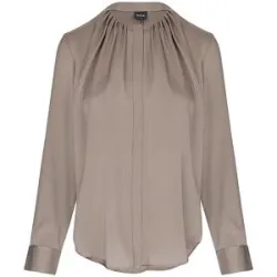 Boss Seidenbluse BANORAH braun   44 damen