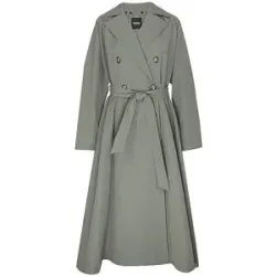 Boss Trenchcoat CALILI dunkelgrün   40 damen