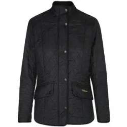 BARBOUR Leichtsteppjacke CAVALRY POLARQULIT schwarz   36 damen