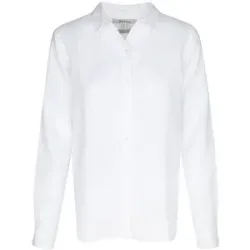 BARBOUR Leinenhemd MARINE weiss   42 damen
