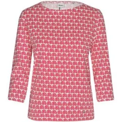 Brax Langarmshirt CARINA M rosa   44 damen