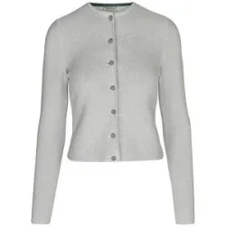 GOTTSEIDANK Trachten Strickjacke  ALOSIA grau   XXL damen