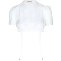 GOTTSEIDANK Dirndlbluse  weiss   34 damen