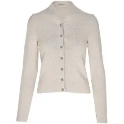 GOTTSEIDANK Trachten Strickjacke Slim Fit ANNA creme   L Damen