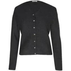 GOTTSEIDANK Trachten Strickjacke Slim Fit ANNA schwarz   M Damen