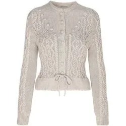 GOTTSEIDANK Trachten Strickjacke LENE  beige   XS damen