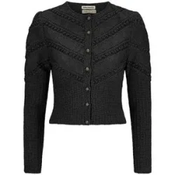 GOTTSEIDANK Trachten Strickjacke OPHELIA schwarz   XS Damen