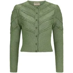 GOTTSEIDANK Trachten Strickjacke OPHELIA grün   M damen