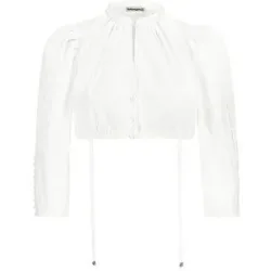 GOTTSEIDANK Dirndlbluse REBECCA weiss   40 Damen