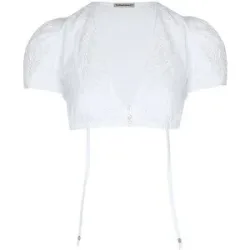 GOTTSEIDANK Dirndlbluse LIESBETH weiss   36 Damen