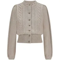 GOTTSEIDANK Trachtenjacke LEA creme   XL damen