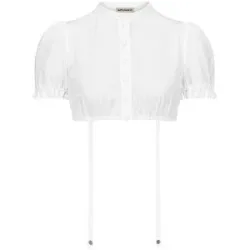 GOTTSEIDANK Dirndlbluse FRANKA weiss   42 Damen