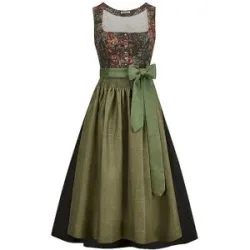 GOTTSEIDANK Dirndl MONIKA olive   40 damen