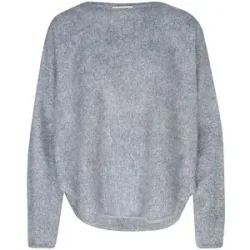 DAVIDA Kaschmirpullover hellgrau   S damen