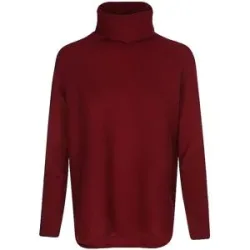 DAVIDA Kaschmirpulllover dunkelrot   XS Damen