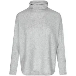 DAVIDA Kaschmirpullover  hellgrau   M Damen