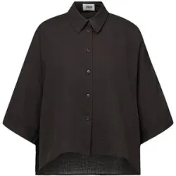 DRYKORN Leinenbluse YARIKA 1 braun   36 damen