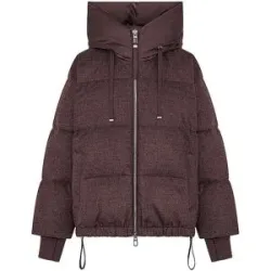 DUNO Daunensteppjacke PRATO MESTRE dunkelrot   38 Damen
