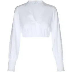FELICITAS Dirndlbluse GAIA-2 weiss   38 Damen