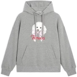 FIORUCCI Kapuzensweater - Hoodie  hellgrau   S Damen