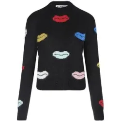 FIORUCCI Pullover  schwarz   M Damen