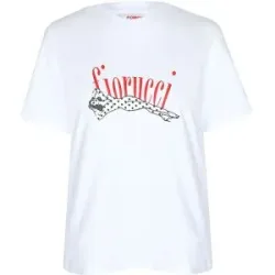 FIORUCCI T-Shirt Regular Fit ANGEL PATCH  weiss   M Damen