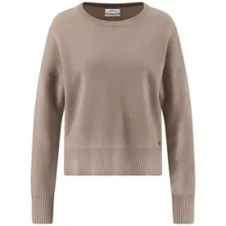 FYNCH-HATTON Kaschmirpullover hellbraun   S Damen