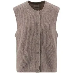 FYNCH-HATTON Kaschmirgilet hellbraun   XL Damen