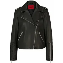 HUGO Lederjacke LUJANA schwarz   XS damen