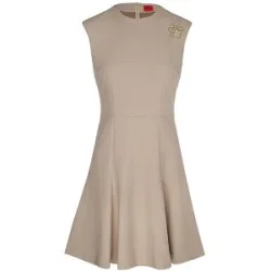 HUGO Minikleid KILANDI beige   38 Damen