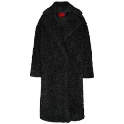 HUGO Mantel aus Kunstfell schwarz   34 Damen
