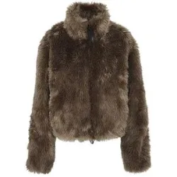 HUGO Jacke in Felloptik FELVER-1 braun   XS Damen