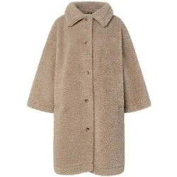 JOOP! Mantel in Felloptik CONORINA beige   38 Damen