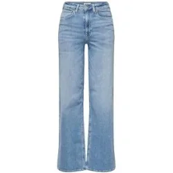 ONLY Jeans Wide Leg ONLMADISON hellblau   L/L34 damen