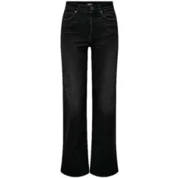 ONLY Jeans Wide Leg ONLMADISON schwarz   S/L34 damen
