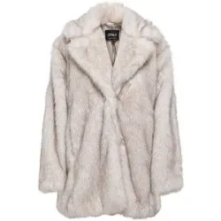ONLY Jacke in Felloptik ONLDAWN creme   M damen