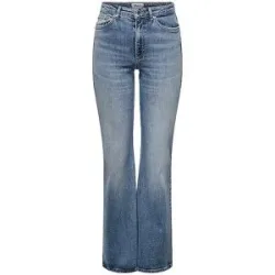 ONLY Jeans Flared Fit ONLJUICY blau   31/L32 damen