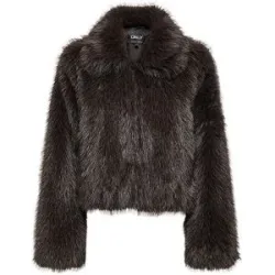 ONLY Jacke in Felloptik ONLMANNY braun   L Damen