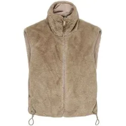 ONLY Wendegilet in Felloptik ONLDANA camel   XL Damen