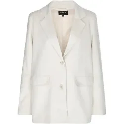 ONLY Jacke in Lederoptik ONLDIANE beige   L damen