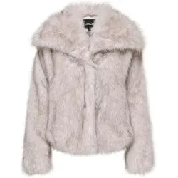 ONLY Jacke in Felloptik ONLDAWN beige   M Damen