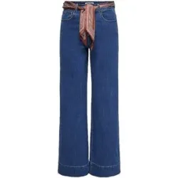 ONLY Jeans Wide Leg ONLMADISON  blau   L/L32 Damen