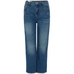 OPUS Jeans Flared Fit 7/8 LANI TWIST blau   42/L26 damen