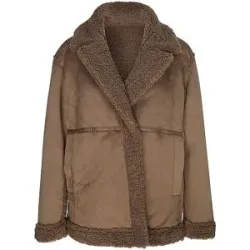 OPUS Wendejacke in Felloptik HENOLA braun   38 damen